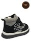 Boys' Boots – Gray Black Genuine Leather - 3
