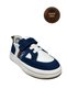 Boys' Casual Shoes – Multi-Colored (Dark Blue) Genuine Leather - 7