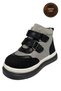 Boys' Boots – Gray Black Genuine Leather - 2