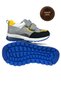 Boys' Casual Shoes – Grey-Yellow Genuine Leather - 5