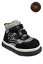 Boys' Boots – Gray Black Genuine Leather