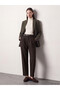 Timeless Clothing & Timeless Choices Carrot Planting Women's Fabric Trousers with Belt at Waist