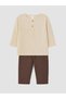 Rmz Gi̇yi̇m Farkiyla Zero Roba Collar Baby Boy Set - 2