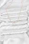 Brass Gold Color Knot Heart Model Women's Necklace - 4