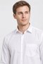 White Hard Collar Long Sleeve Comfort Fit Cotton Shirt 1004265051 - 4