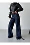 Trend Special Waist Design Wide Leg Loose Fit Denim Jeans - 3