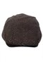 Men's Woolen London Flat Cap - Herringbone British Flat Hat - 6