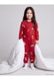 Rmz Gi̇yi̇m Farkiyla Zero Roba Collar Embroidered Girls' Jumpsuit
