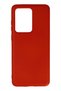 Samsung Galaxy S20 Ultra Compatible Case Nano Velvet Silicone - Red - 7