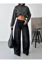 Trend Special Waist Design Wide Leg Loose Fit Denim Jeans - 2