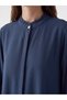 Rmz Gi̇yi̇m Farkliyla Ruffled Stand Collar Women's Shirt Tunic - 3