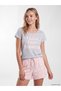 Timeless Clothing & Timeless Choices Printed Women's Shorts Pajama Set - 2