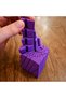 3D Printing Twisting Cube - Mechanical Rotating Puzzle Cube-Purple - 2