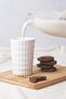 Allegra White Acrylic Cup |   400 ml for Water, Soft Drinks and Coffee Side Presentations |   Not Glass |   Break - 8