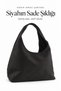 Kaja Wide Strap Suede Look Casual Shoulder Bag