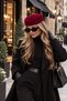 Velora Hostes Şapka Pillbox Model Wool Hat - 4