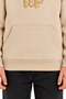 21110-26 Boy's 3 Yarns Hooded Sweatshirt with Kangaroo Pocket Surf Embroidery 5-8 Years - 6