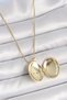 316L Steel Gold Color Chain Zircon Stone Phoenix Embroidered Open Model Women's Necklace - 2