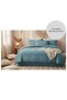 Double Bed Set 200/200 Fitted Sheet 200/220 Duvet Cover 4 Pillowcases