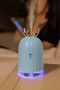 2-piece air humidifier set - deer figurine aroma diffuser 220 ml mini vaporizer desktop use h1 blue humidifier diffuser - 2