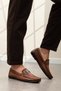 Genuine Leather, Loafer Model, Inner and Outer Genuine Leather Shoes - 3