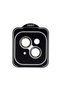 Joko Apple iPhone 13 Compatible Pvd Metal Camera Lens - Natural Gray - 6