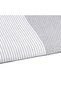 Honeycomb Beach Towel Grey - 100% Recycled Cotton Fouta 200 x 100 cm