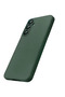 Samsung Galaxy A27 5g Compatible Nano Velvet Silicone Case - Dark Green - 5