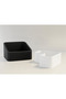 3D Printing Peanut Bowl - Dual Chamber Shell Separator Presentation Bowl - Black and White - 4