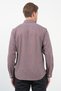 Red Buttoned Collar Long Sleeve Slim Fit Cotton Shirt 1004260237 - 2