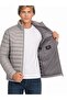 Men's Brown Turtleneck Regular Fit Coat - 3