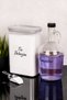 1 Piece 3000 ml Acrylic & 1 Piece 1500 ml Glass Gallon Bottle Detergent Set with Scale Gift Powder Softener Labeled Detergent Container - 5
