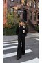 Velora Women's Black 3-Piece Bolero High Neck Off Shoulder Blouse Elastic Waist Knitwear Trousers Set
