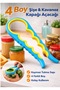 Jar Lid Opener 4 Sizes, Can Opener for Canned Bottles 1 Pc