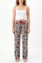 3-Piece Suede Teddy Bear Patterned Pajama Bottoms for Women, Soft Textured, Plaid and Leopard Patterned Set - 2
