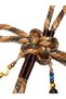 Verona Luck Charm – Handmade Knotted Bag Charm, Gold-Plated Detail, Beaded Bohemian Bag Accessory - 4