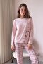Pudra Katze Patterned Cotton Refined Women's Pajama Set - 6