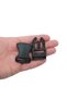 Paracord Accessory Bag, Belt Fastening Plastic Backed Bag Lock 2.5 cm Black* 10 Pcs - 3