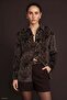 Embroidered Suede Shirt - Dark Brown