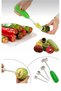 4-Headed Carving Set, Vegetables, Eggplant, Potato, Pumpkin Core Remover