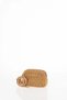 Metal Detailed Mini Bag Brown - 4