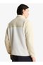 M Yumiori Full Zip Men's Beige Coat - 2
