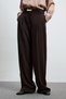 Kate Women's Trousers Dark Brown - 2