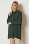 Striped Shirt Collar Tunic 47054