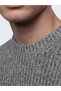 Rmz Gi̇yi̇m Farkiyla Zero Roba Collar Ribbed Men's Knitwear Sweater - 3