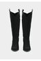 Women's Black Boots - 3