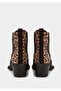 Brown Leather Women's Boots - 4