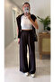 Tersal Brown Modal Pants - 3