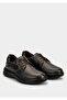 Brown Leather Men's Shoes - 2