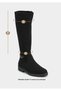Women's Black Boots - 6